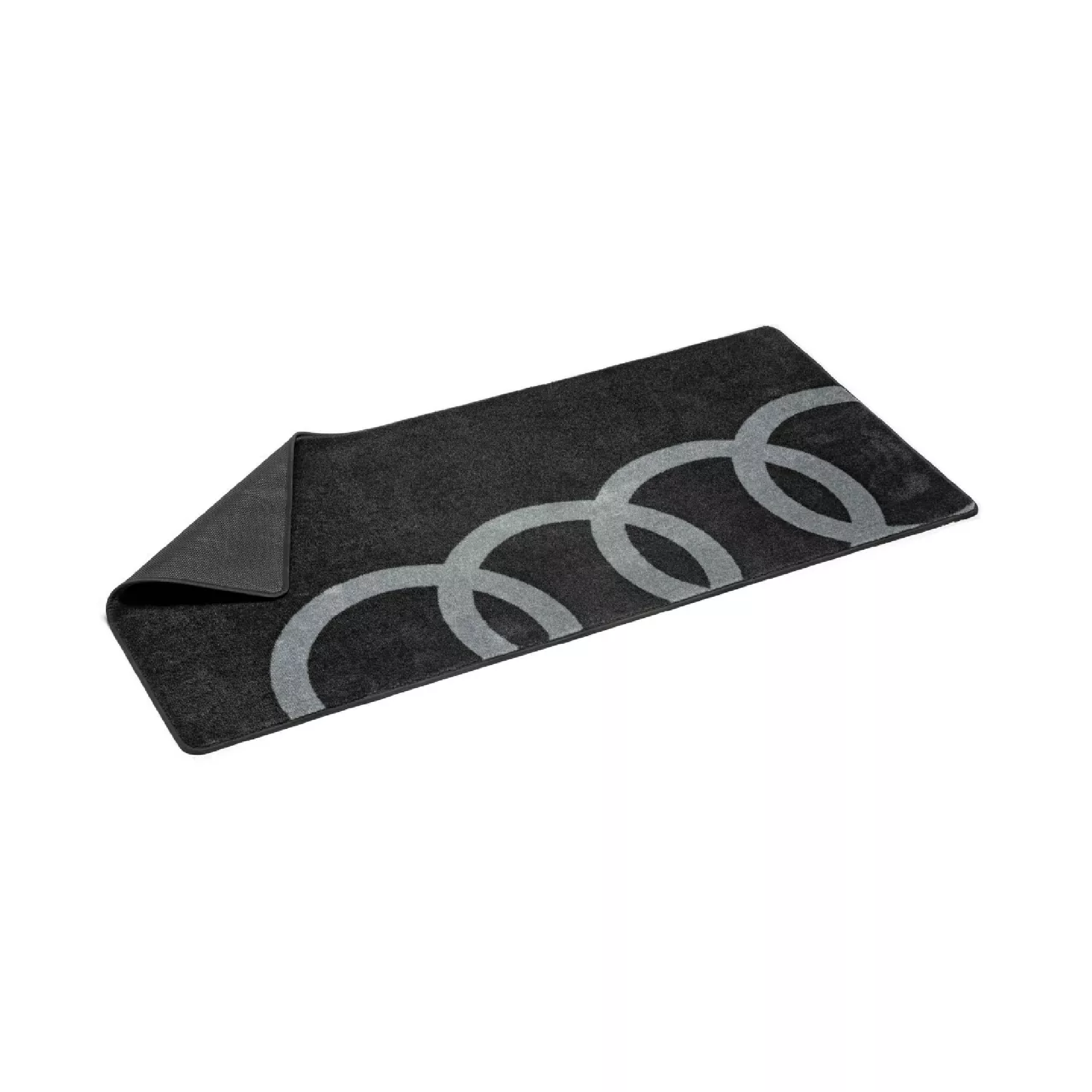 Audi Garagenteppich mit Audi Ringen