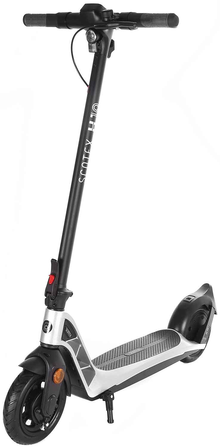 SCOTEX E-Scooter H10 sillber eKFV