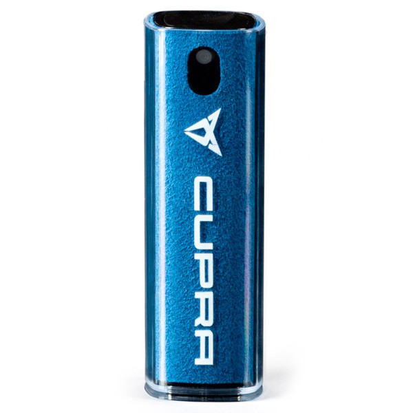 Original CUPRA Displayreiniger Touchscreen Mikrofaserhülle blau