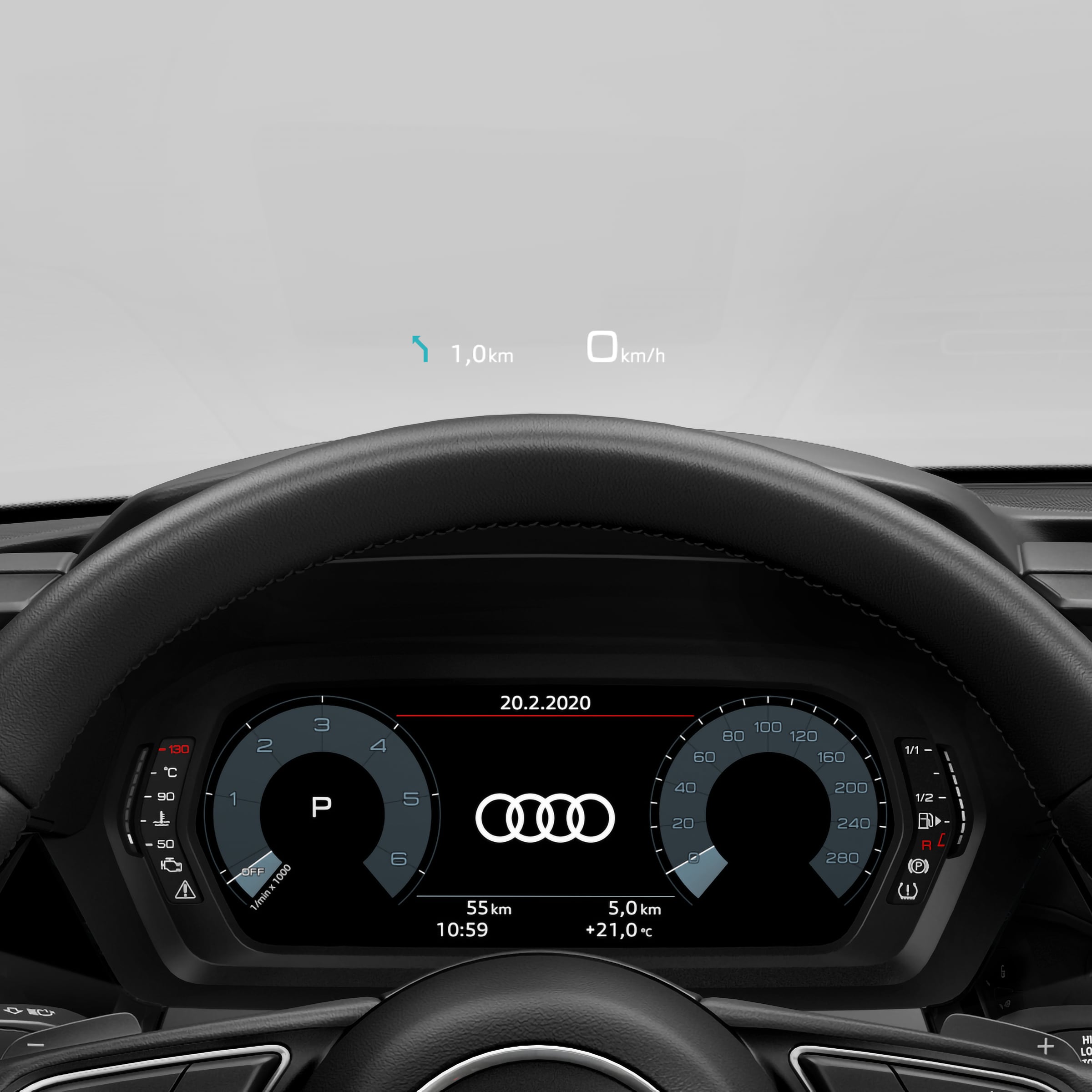 Audi Original Nachrüstung Head-up-Display Audi A3 8Y