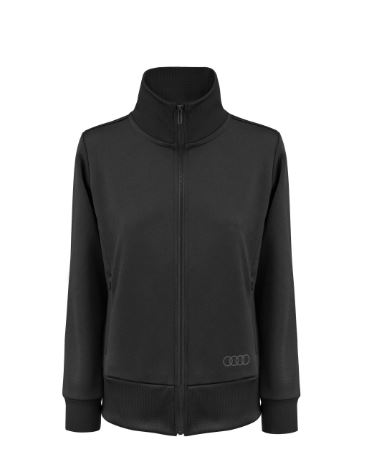 Audi Fleecejacke, Damen, schwarz