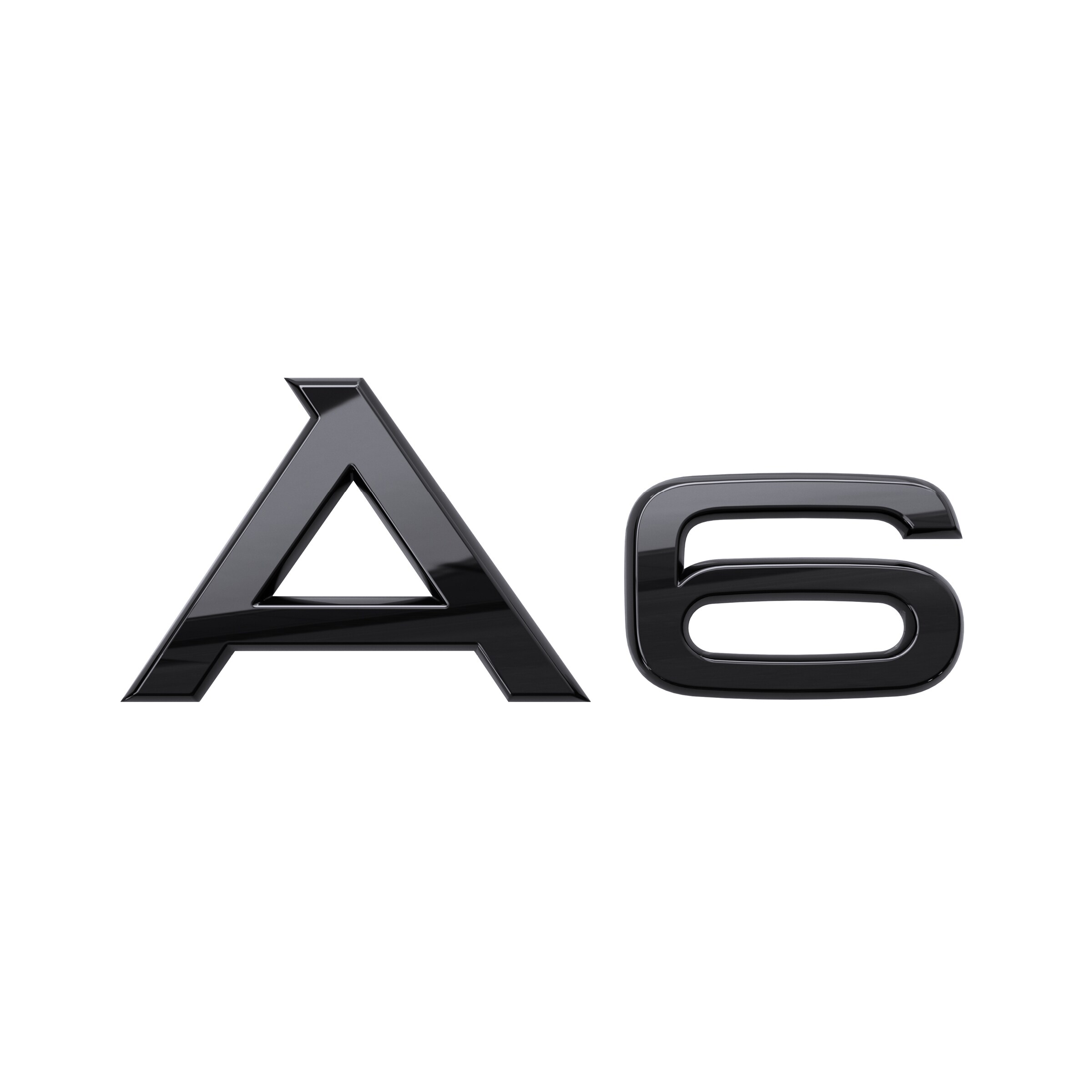 Audi Modellbezeichnung Audi A6 4A in Schwarz